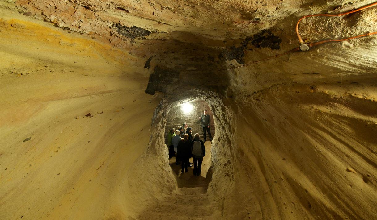 An Evening Tour of Nottingham Castle's Caves - Visit Nottinghamshire